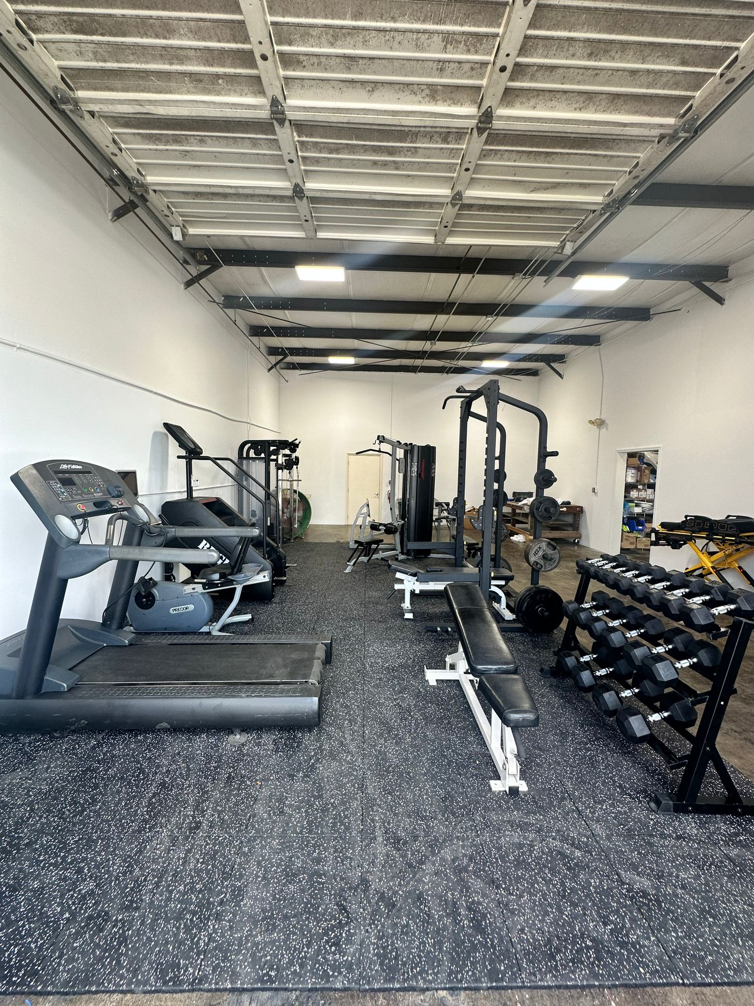 Check out the gym at our Central Florida station.  NHT enjoy free use of all the equipment to stay in top notch shape.